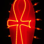 Ankh neon and blackness